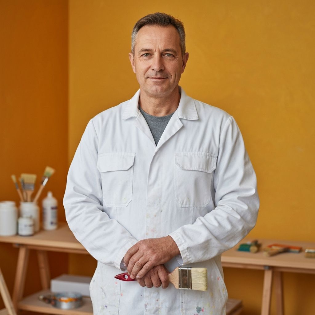 Malerbetrieb Wagener – Handwerker bei der Arbeit